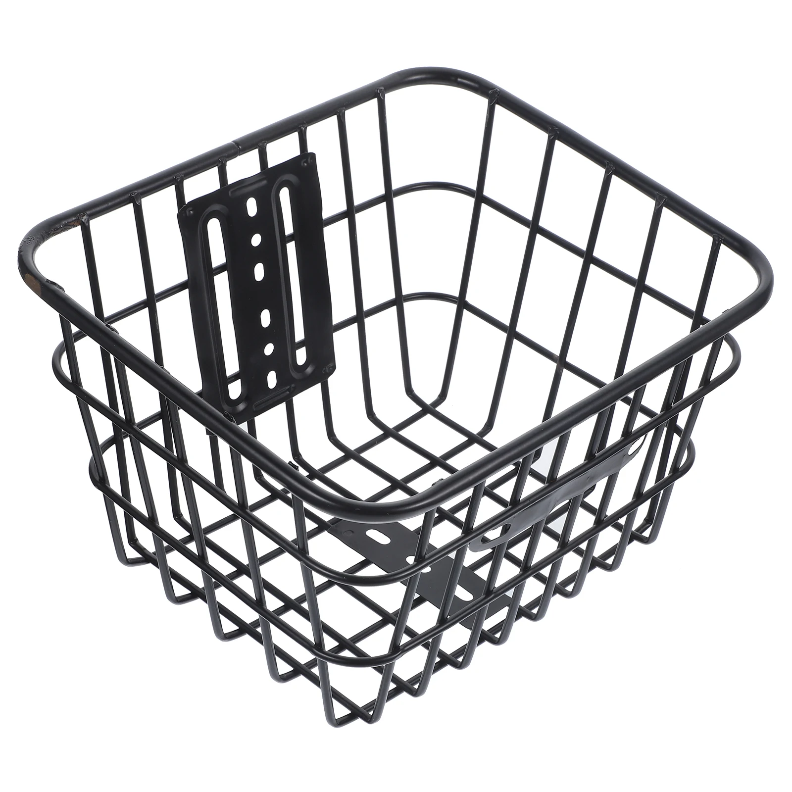 

Bike Basket Small Size Bicycle Accessories Iron Handlebar Storage Folding Durable Large Capacity Rust Resistant Easy Install