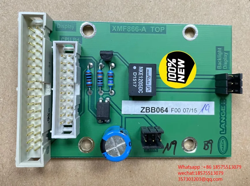 

For HACH YAB172 Module Conversion Board ZBB064 53020 With Matching Display YAB171 Using CODMAX 1 Piece