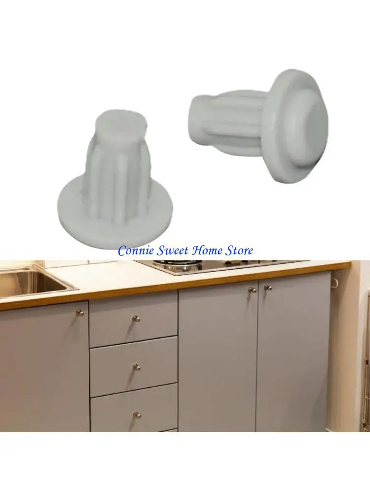 LXAF 100Pcs Nonslip Silicone Foot Pad Hole Plugs Fasteners Furniture Accessories
