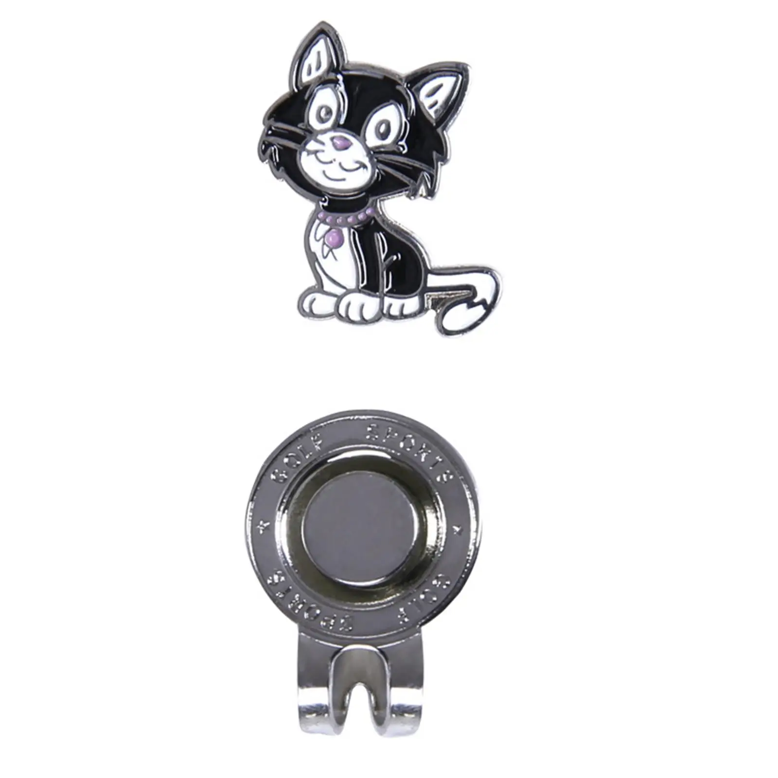 Golf Hat Clip Kitten Animal Ball Marker Golf Accessory Ballmarker for Gift