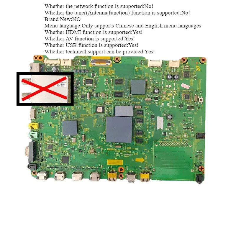 TV Main Board BN41-01444B BN41-01444C BN94-03364U BN94-04169J BN94-04167T BN94-04167M  Motherboard for 32'' 37'' 40'' 46'' 55''