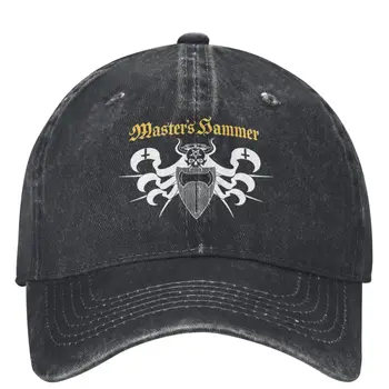Masters Hammer Ritual Black Metal Denim Baseball Cap Tennis Skate Hip Hop Dad Hats Summer Men Women y2k Funny Baseball Caps
