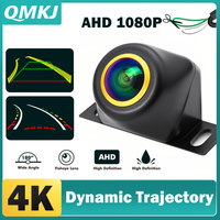 AHD 1080P AHD 720P Car Intelligent Dynamic Trajectory Moving Guide Parking Line 4K CCD Rear View HD Reverse Backup Tracks Camera
