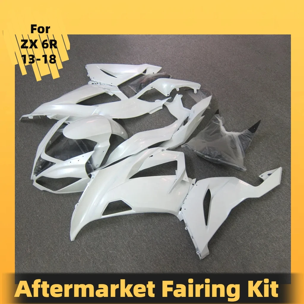 

For KAWASAKI 636 ZX 6R 2013 2014 2015 2016 2017 2018 Body Parts Fairing Kit ZX6R 13-18 Prime ABS Fairings Motorcycle
