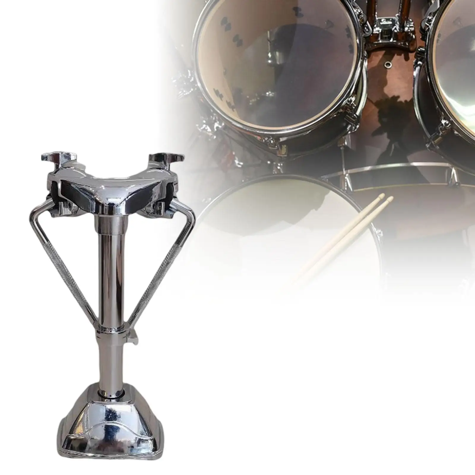 

Двойная подставка для тома, аксессуары для ударного оборудования, прочная стойка для тома