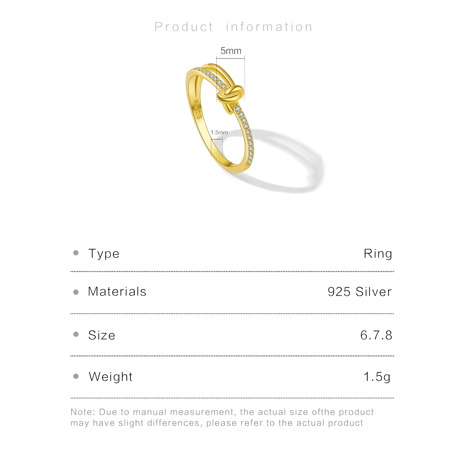 ANDYWEN 925 Sterling Silver Asymmetric Irregular Knot Ring CZ Zircon Women 2024 Classic Advanced Anniversary Gift Fine Jewelry