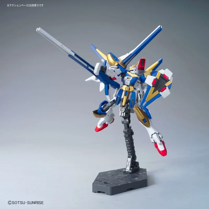 在庫ありバンダイ本物の HG LM314V24/24 ビクトリー 2 アサルトバスターガンダムアニメアクションフィギュア組立モデルおもちゃギフト