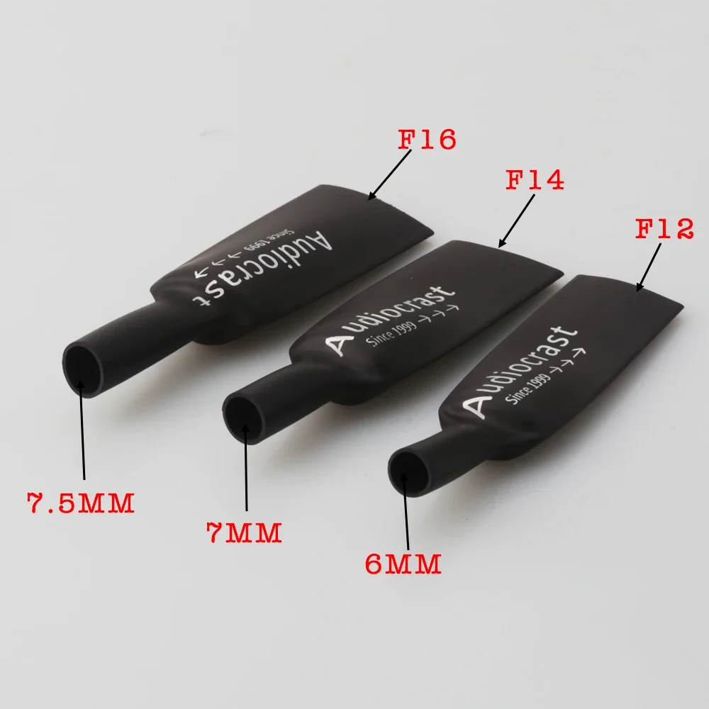 24X Audiocrast rainbow color Heat Shrink Tube Kit Shrinking Assorted Polyolefin Insulation Sleeving Tubing Wire Cable