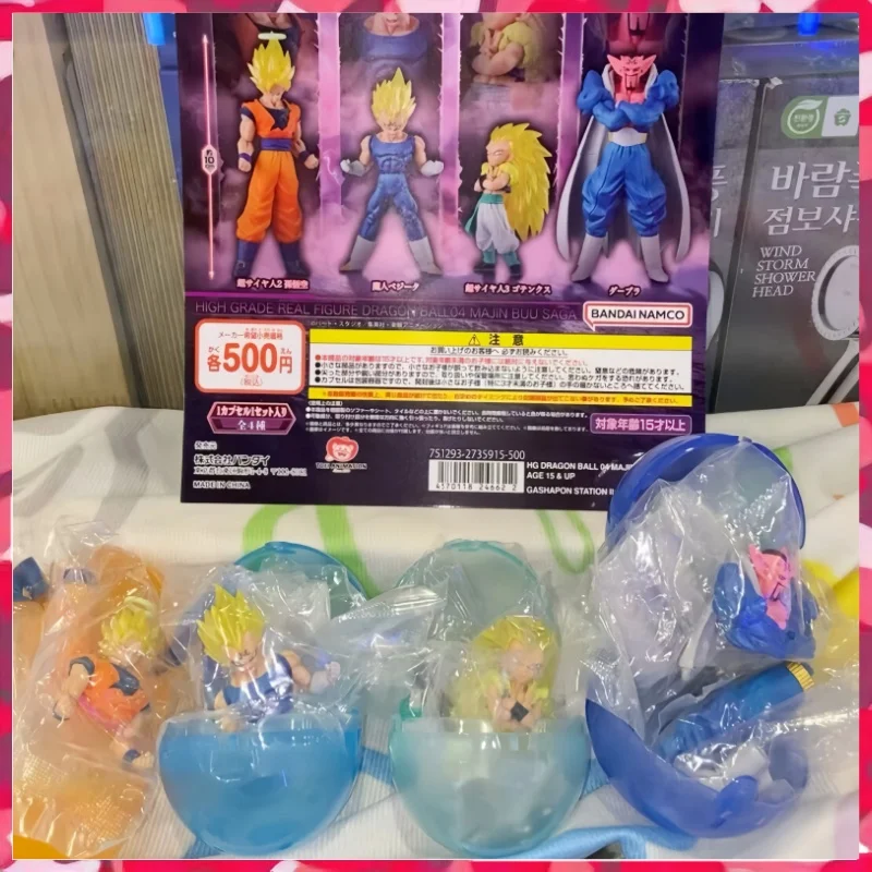 

Hot Bandai Gashapon Toy High Grade Real Figure Dragon Ball 04 Majin Buu Saga Capsule Toys Ornament Anime Figure Model Gifts Toys
