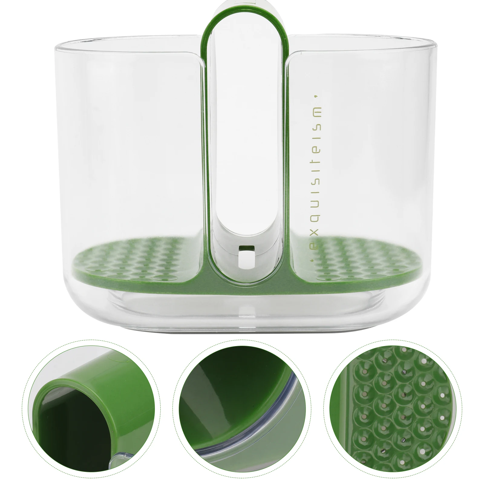 

1pc Chopstick Basket Storage Box Kitchen Accessory Space Saving Lightweight Environmentally Friendly Tableware Organizer Rack