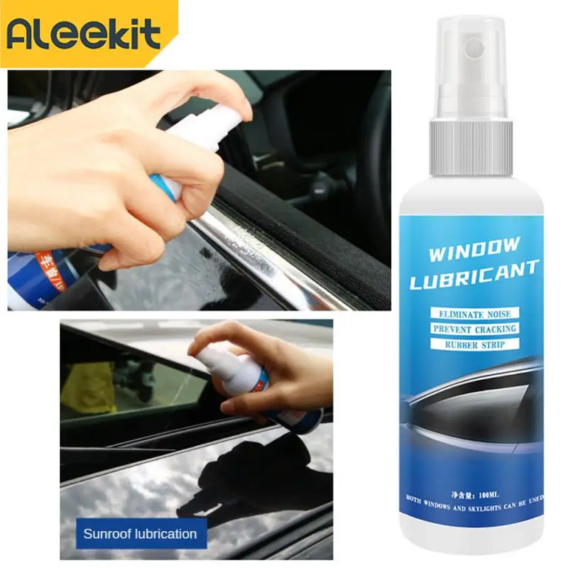 

Car Silicone Lubricant 100ML Auto Rubber Surfaces Restoration Lubrication Multi Purposes Silicone Spray To Lift Freely Eliminate