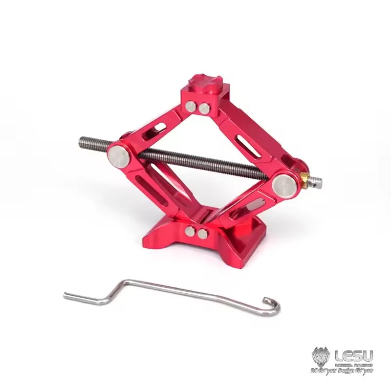 RC 1/14 لعبة شاحنة الزاحف مقص جاك LESU RA-D0009 ل Tamiya RC 1/14 شاحنة جرار سلسلة أجزاء الزاحف TRX4 الملحقات