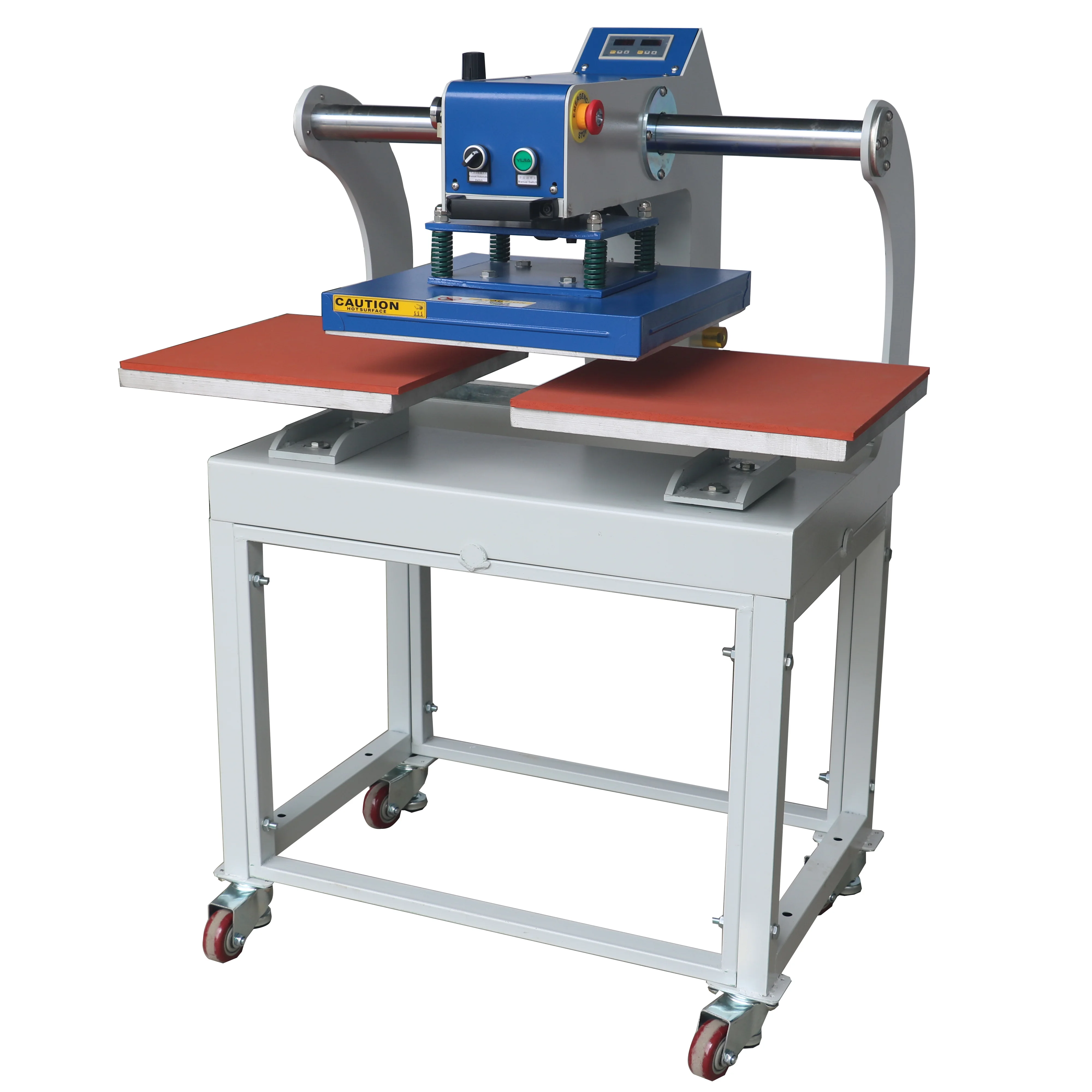 

CE Double Station 40*50 Upglide Pneumatic T-shirt Iron-on Heat Press