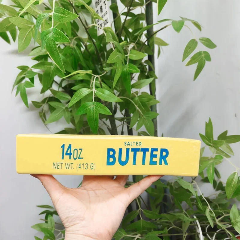 Big Size Butter Stick Fidget Toys Squishy Elastic Cheese Stick Funny Decompression Stress Anxiety Relief Squeeze Prank Toy Relax view 4