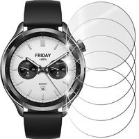 Tempered Glass for Xiaomi Mi Watch S4 S3 Smartwatch Screen Protector Anti-Scratch Film for Xiaomi Mi Watch S4 Sport/S4 41MM