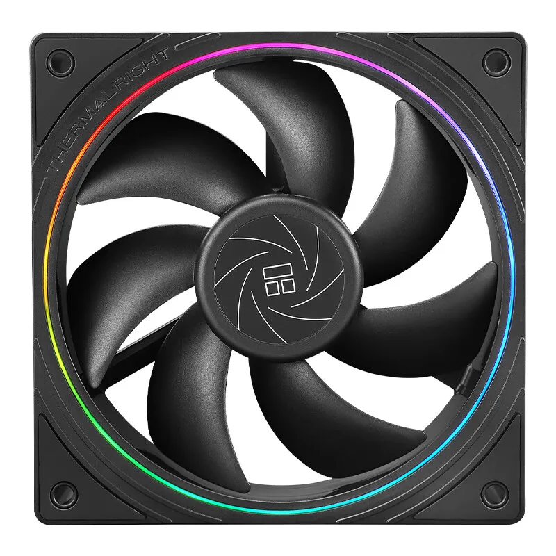 Thermalright TL-S12-W 5V 3PIN ARGB Aperture PC Case Fan Contrôle de la température Refroidissement à l'eau religions Remplacer le ventilateur