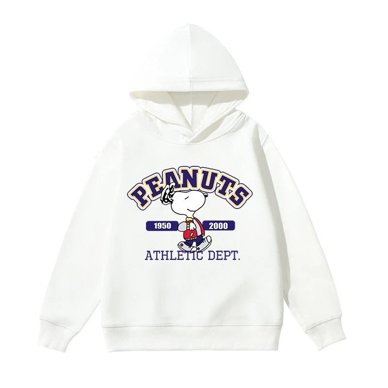 

Casual and fashionable hoodies, trendy cartoon Snoopy prints, comfortable hoodies for all ages and genders