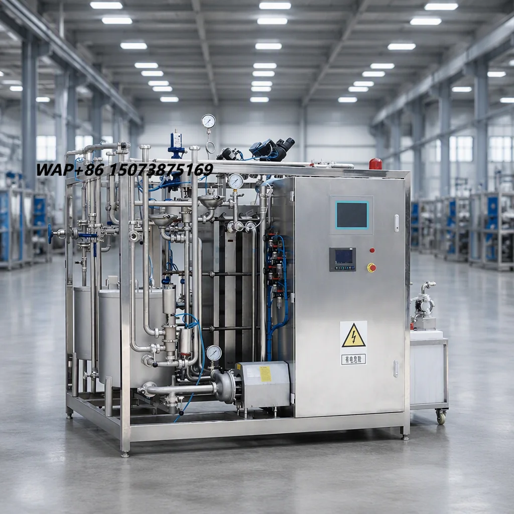 500l/h 1000l/h 2000l/h Soy Milk Coconut Milk Tea Beer Stainless Steel Plate UHT Sterilizer Machine