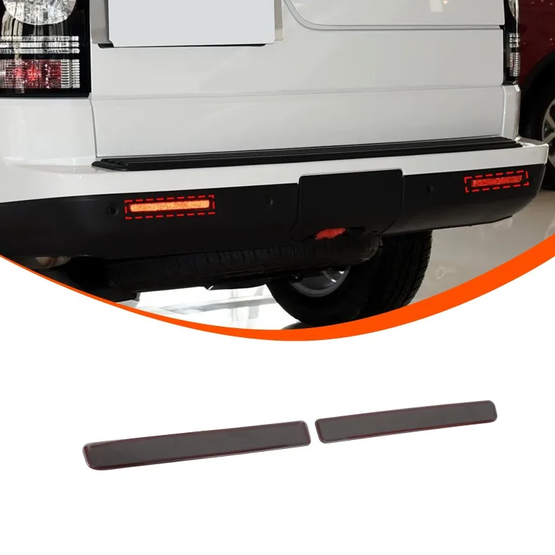 

For 2010-2016 Range Rover Discovery 4 Rear Fog Light Tinted Cover Anti-Scratch Film for Car Tail Lights Car Accessories ABS