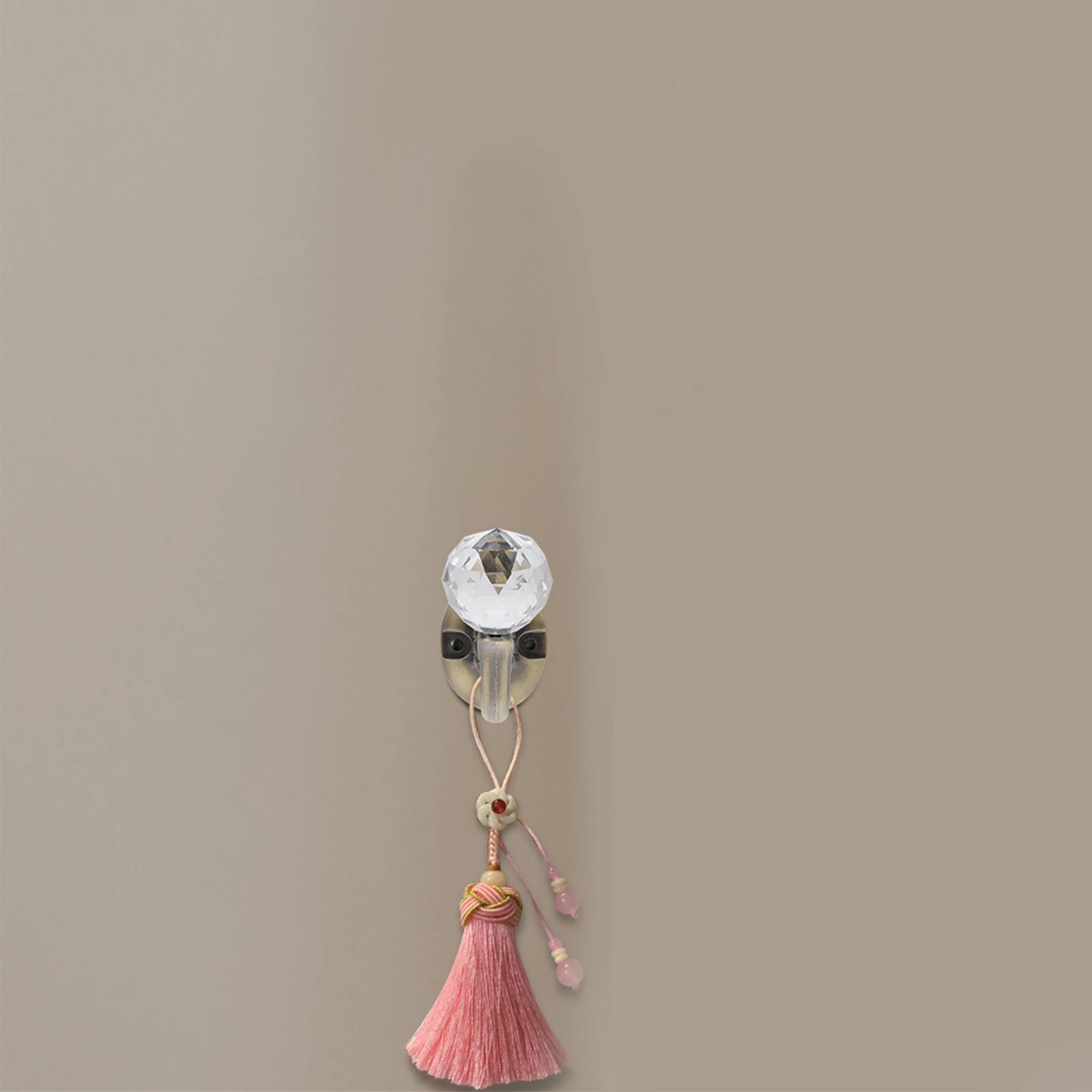 2 قطعة خطاف ستارة كريستال سبائك الزنك التصميم الإبداعي غير قابل للصدأ ديكور المنزل للحمام حوض غرفة خلع الملابس الستار المنزلية #6