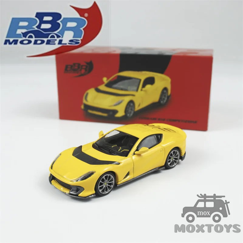 

BBR 1:64 812 Competizone Giallo Modena Yellow Diecast Model Car