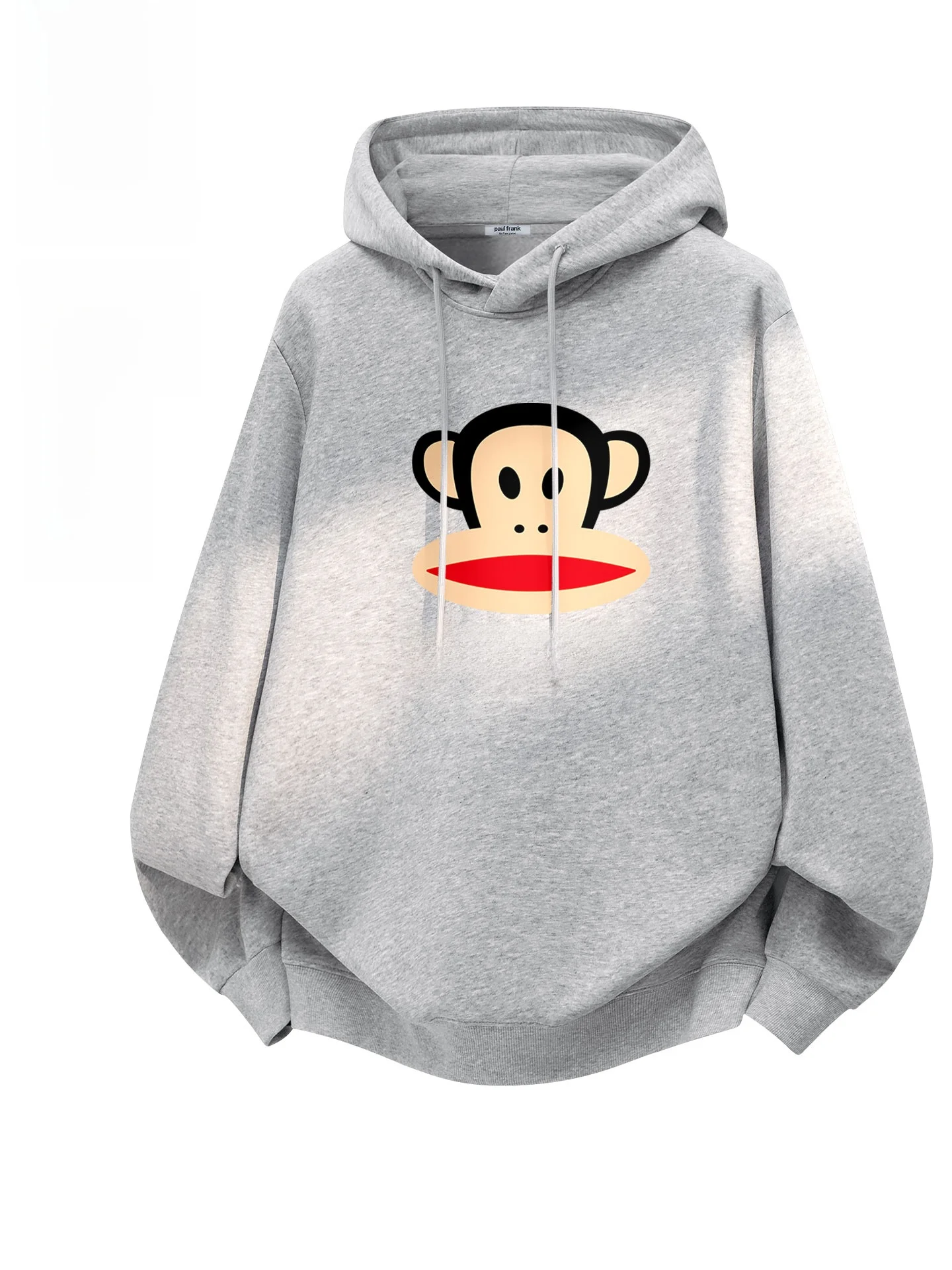 

ey Fce Lined Hoodie Men's Thiened Winter Sweatirt Casual Comfortable Loose Fit Long Sve Printed Sweats...