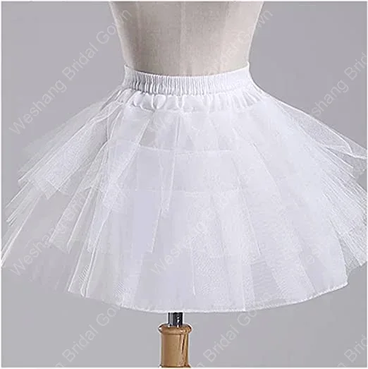 Petticoat Maid Wear Short No Hoops Mädchen Ballett Mesh Garn Rock Petticoats