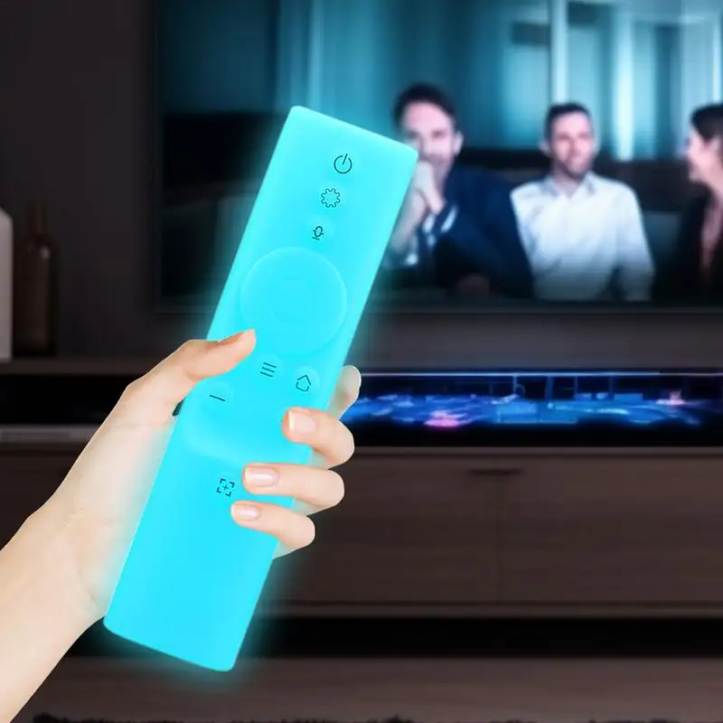 Remote Control Protective Cover Smart TV Remote Control Case Dustproof Remote Case Silicone Remote Sleeve For Smart TV Remote