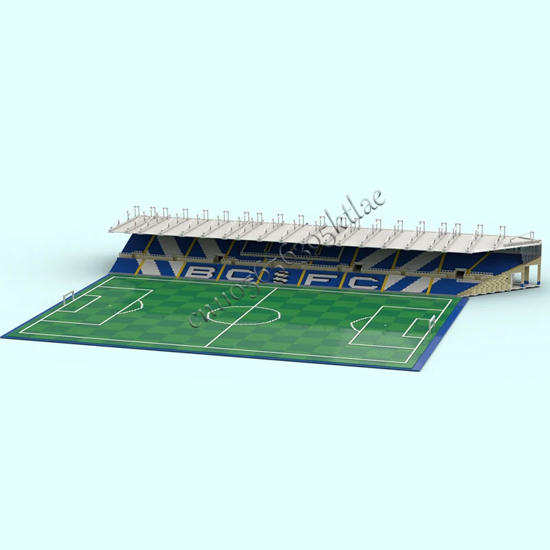 17317 Pezzi Modello di Ingegneria Urbana dello Stadio di St Knighthead, MOC Personalizzabile, Blocchi Modulari, Giocattolo DIY per Festival, Regalo