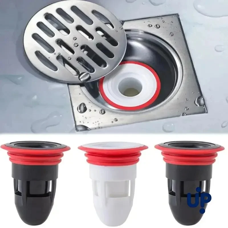 1PC Floor Drain Anti-Odor Core Deodorizing Drain Pipe Toilet Core Sewer Pest Control Device No Unusual Odor