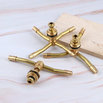 Arroseur automatique tourbillonnant à distance, pulvérisateur rotatif en laiton, d'argile de la pelouse du jardin, buse d'arrosage, 3/4 °, 2 bras, 360 bras, 1 pièce