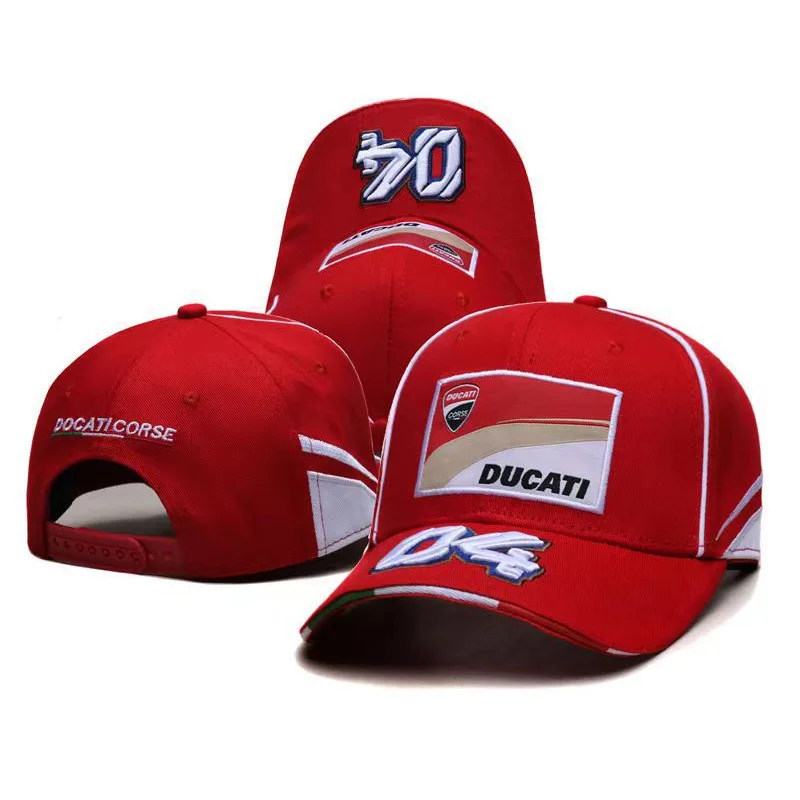 

New Moto logo Fashion Personalized Baseball Cap for Ducati Monster Panigale Diavel V2 Scrambler Outdoor Sports Hat Accessories