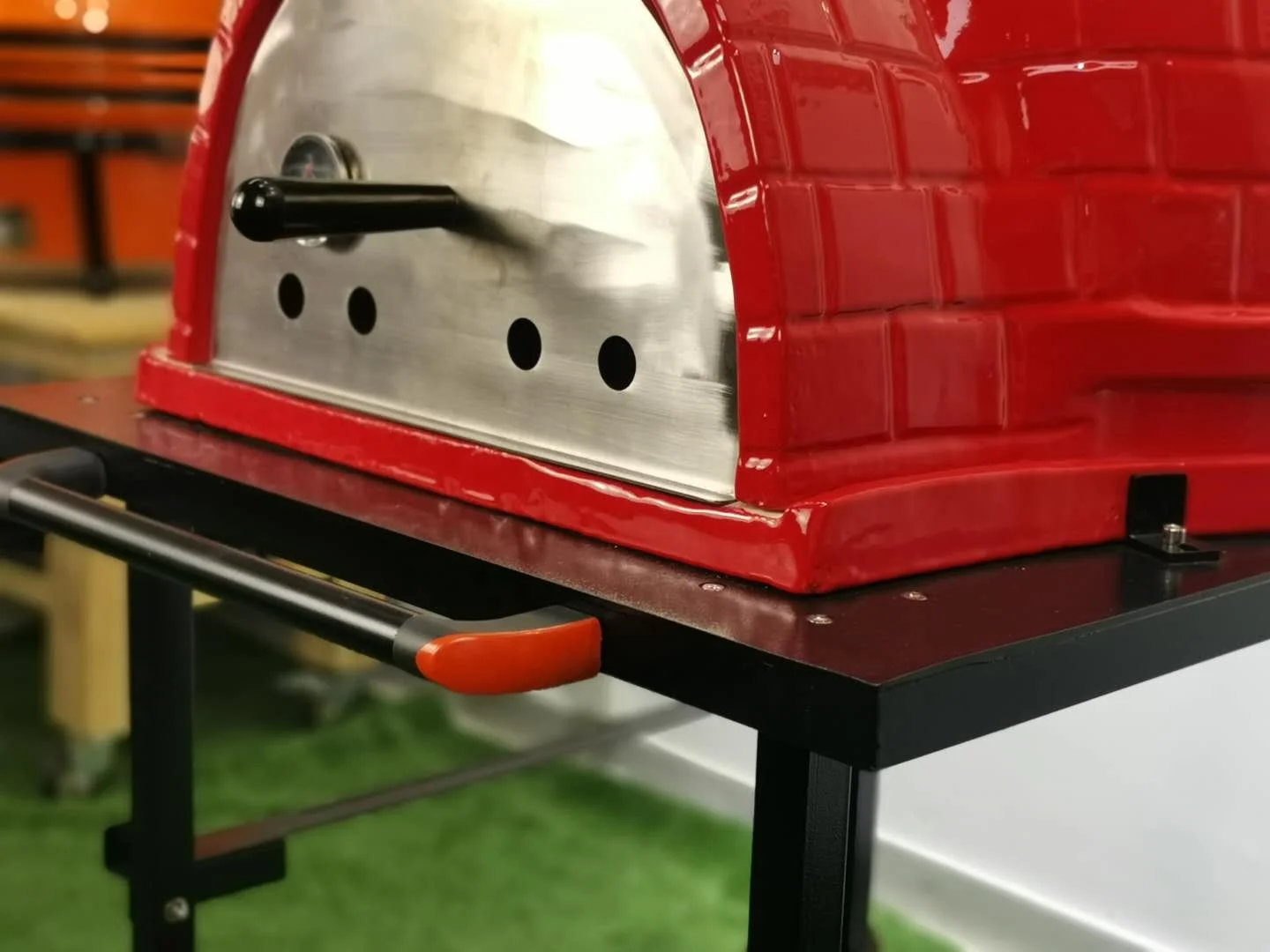 Bricks Woodfired Outdoor Ceramic Wood Burning Garden Pizza Oven