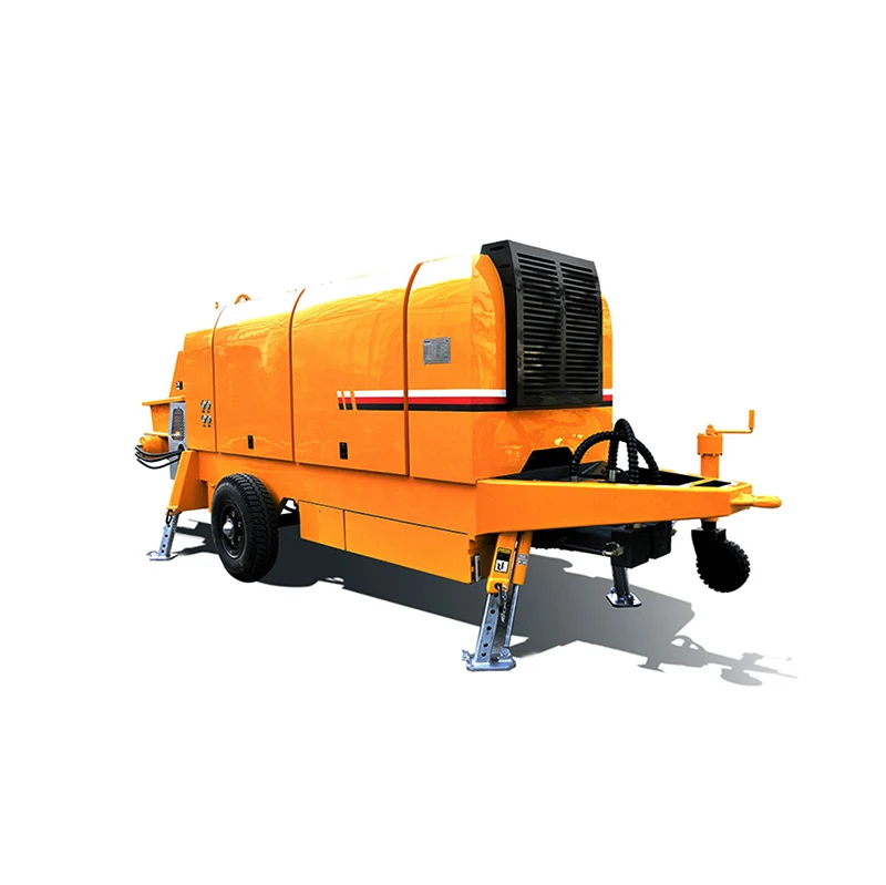 

Compact Concrete Transfer Pump Electric High Pressure Pump Trailer Concrete Pump 80M3/H for Interior Decoration Projects