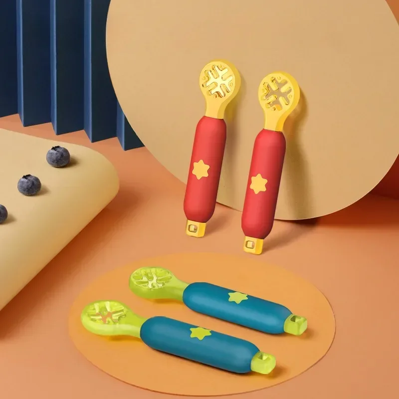 

Детская рисовая паста, ложка для прикорма, детская посуда в форме отверстия, пищевая силиконовая детская ложка, ложка для кормления ребенка