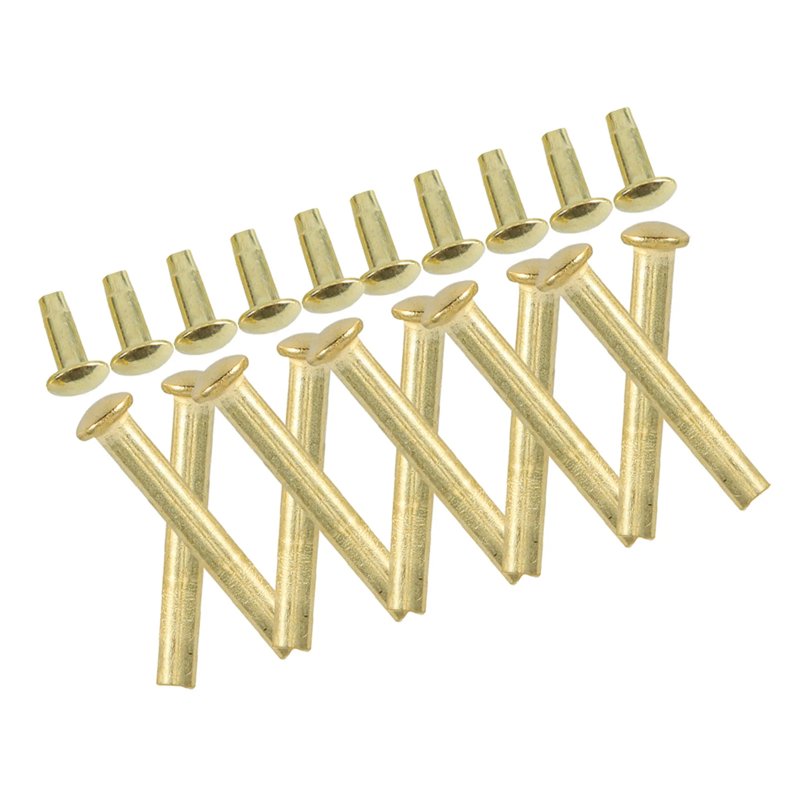 

10Sets Hand Fan Shaft Rivets Nuts Repair Kit Easy Use Suitable Wooden Fans Folding Fan Shaft Nut and Rivets Crafting DIY Studs