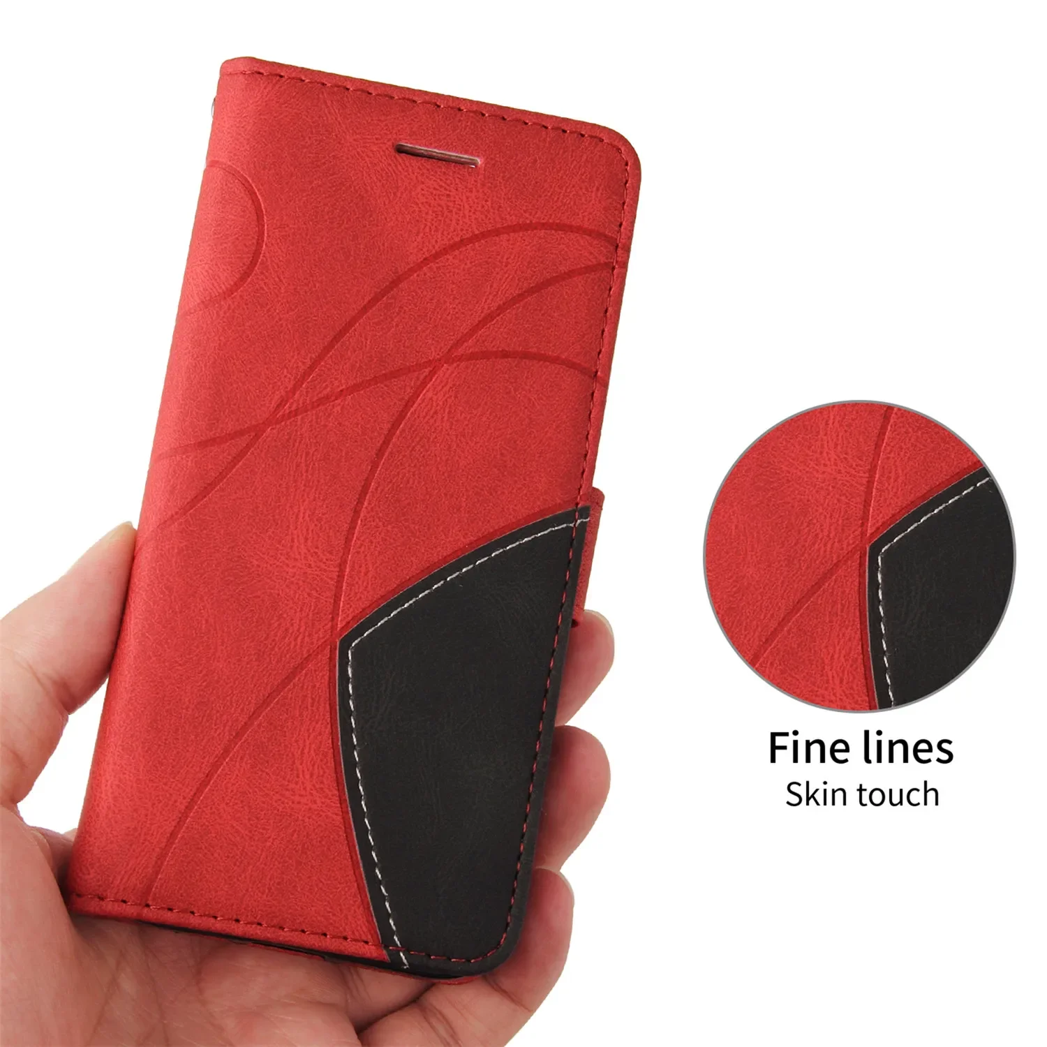 Flip Case For Huawei P8 P9 Lite 2017 P10 P20 P50 Pro P Smart Y6 Y7 2019 Honor 8A X7 X8 X9 Mate 10 Lite Card Stand Wallet Cover