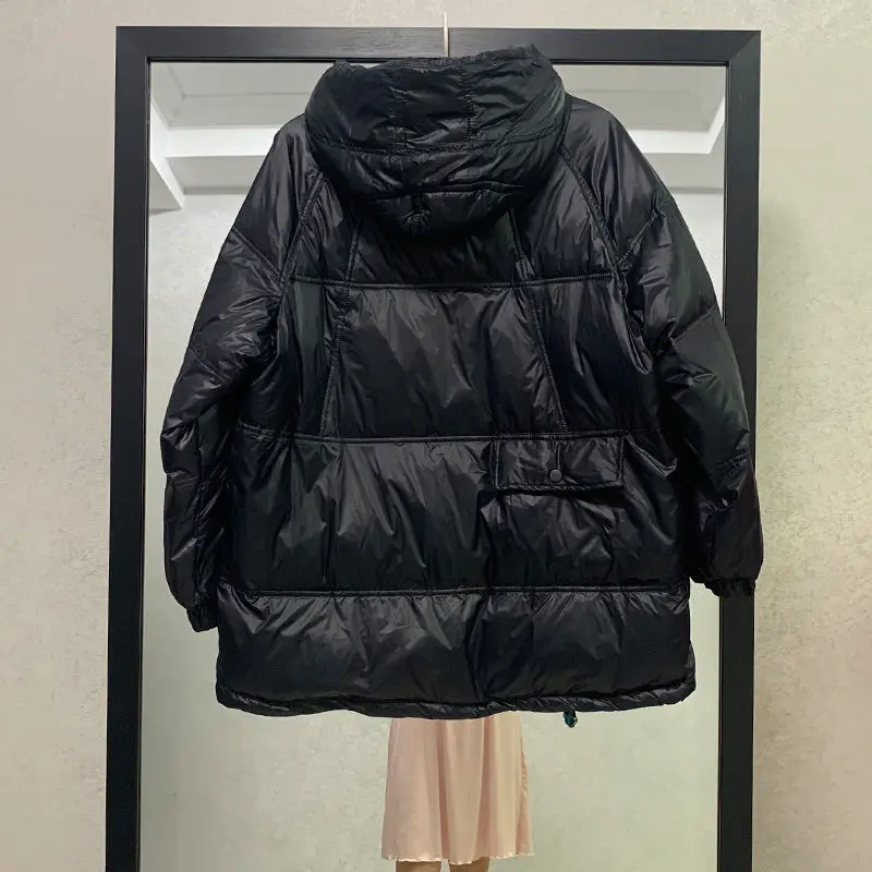 Women's Autumn Winter Cotton Coat Tops Jacket Zipper Maternity Large Size Thickened Warm Leisure Comfortable Versatile Vintage