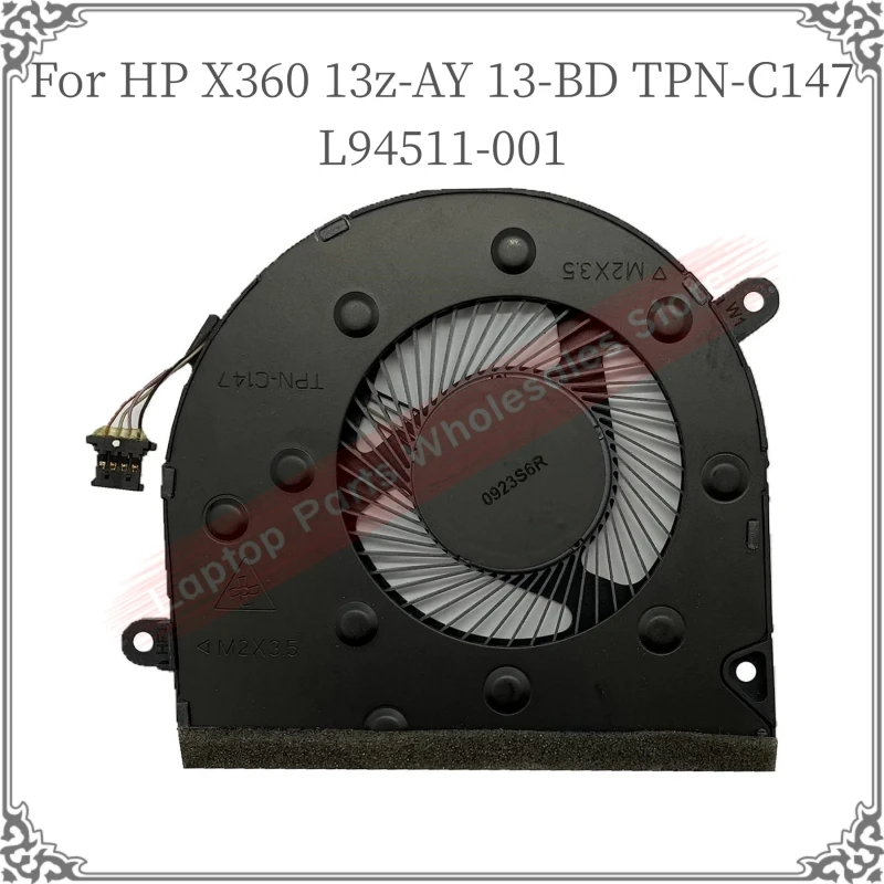 

New CPU Cooling L94511-001 For HP Envy X360 13z-AY 13-BD TPN-C147 Laptop CPU Cooling Fan Repair Part Replacement