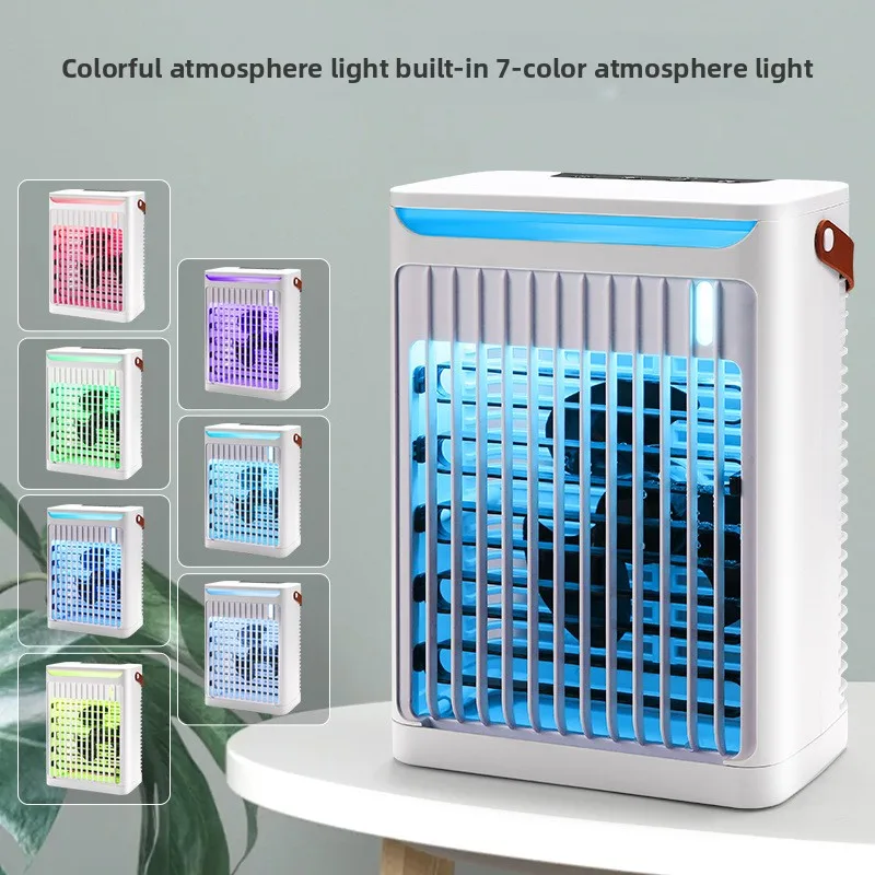 New Summer Wind Cooler Household Indoor Multi-functional Spray Desktop Fan Convenient Mini