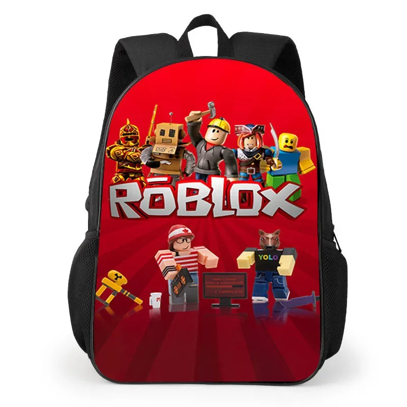 

Robloxs Cartoon Peripheral Backpack for Students Boys Girls Bags Teens Daily Backpack Travel Rucksacks Daily Necessities