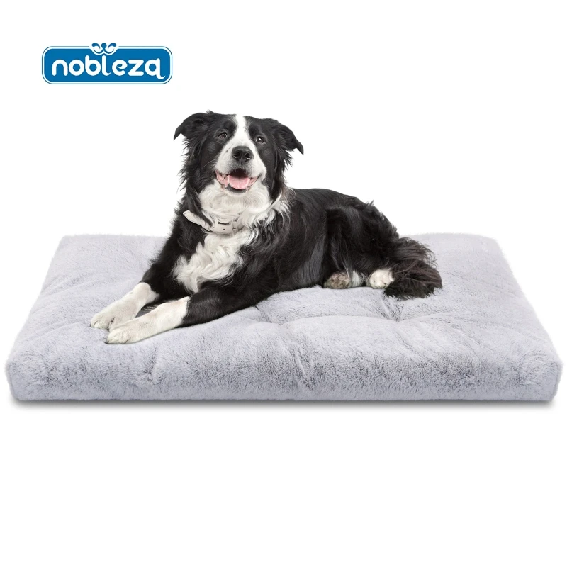 Nobleza Cama Lavable Perro Mediano, Super Suave y Esponjoso Anti-Ansiedad Cama Para Perros