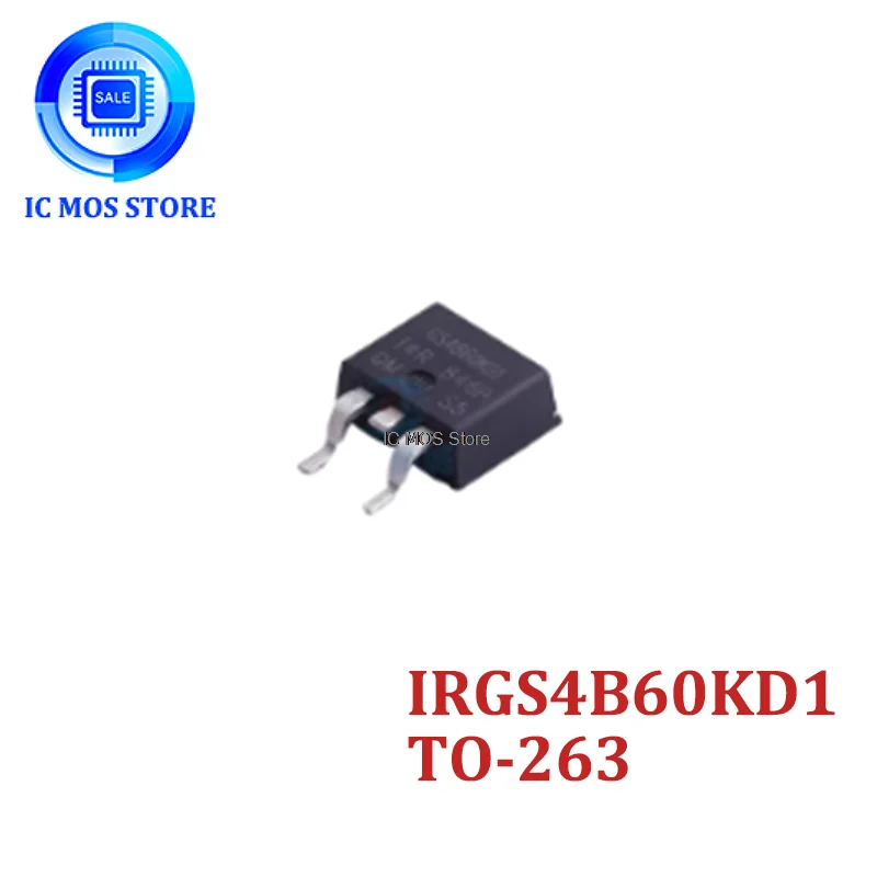 

IRGS4B60KD1 GS4B60KD1 IRGS4B60 New Imported Spot TO-263 600V 7.6A Electronics