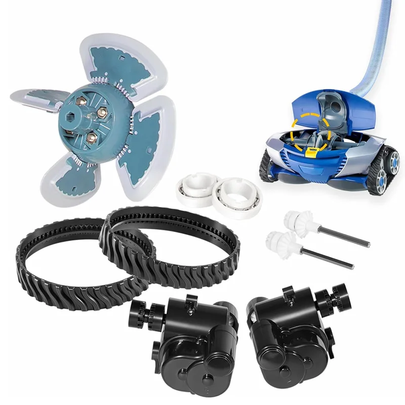 

Tune-Up Kit Fit for Zodiac MX8/MX8EL Pool Cleaners – Includes High-Durability Drive Shafts, Tracks, Bearings & Control Devices