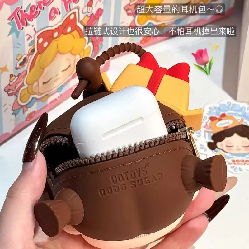 Wendy Asli Ada Seri Pesta Dekorasi Gantung Kotak Buta Tas Headphone Lucu Kartun Dompet Koin Hadiah Anak Perempuan