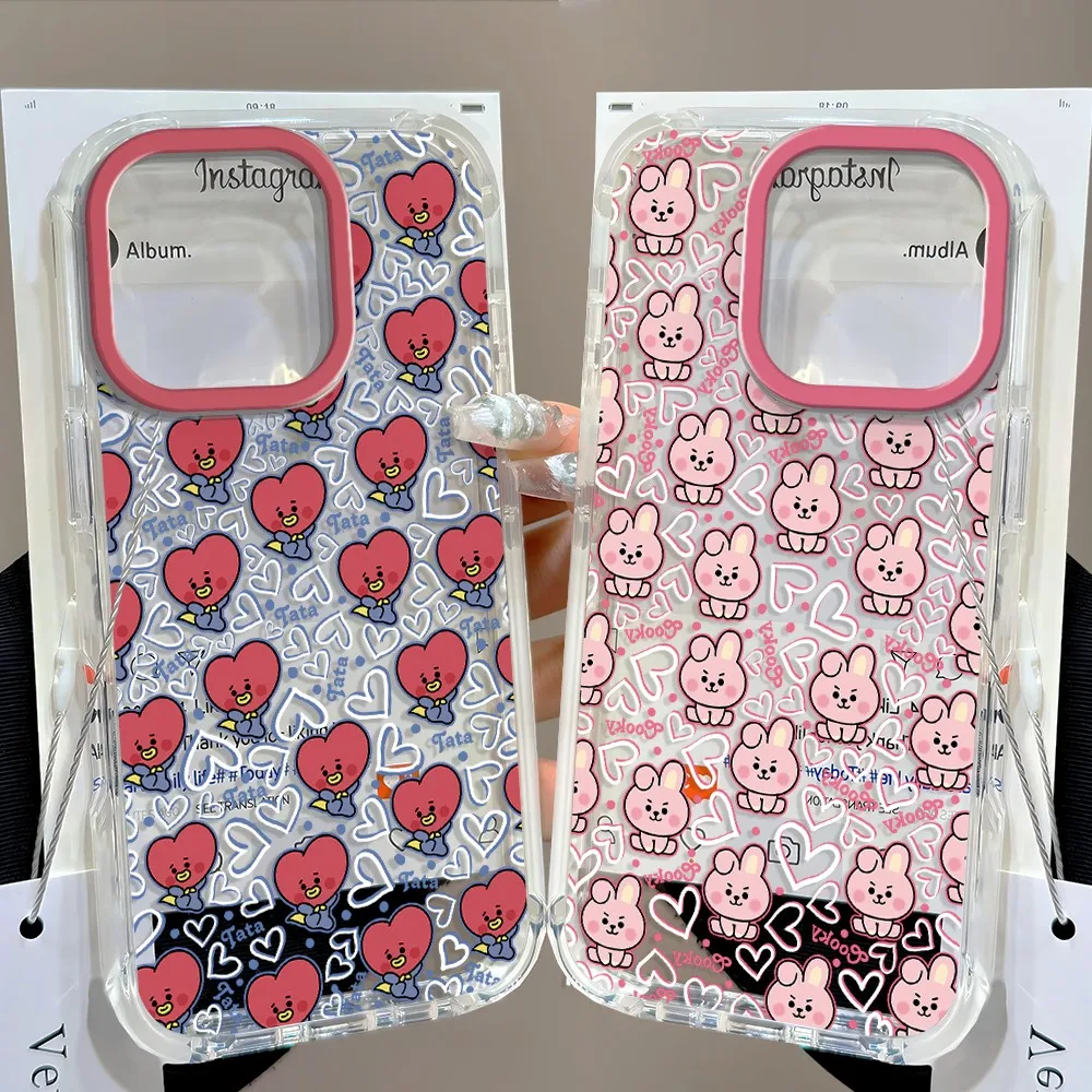 Cartoon B-BT21 Cute Hot Phone Case For Samsung Galaxy S26 S25 S24 S23 S22 S21 S20 FE Note20 Note10 Edge Plus Ultra Lite 5G Cover - view 6