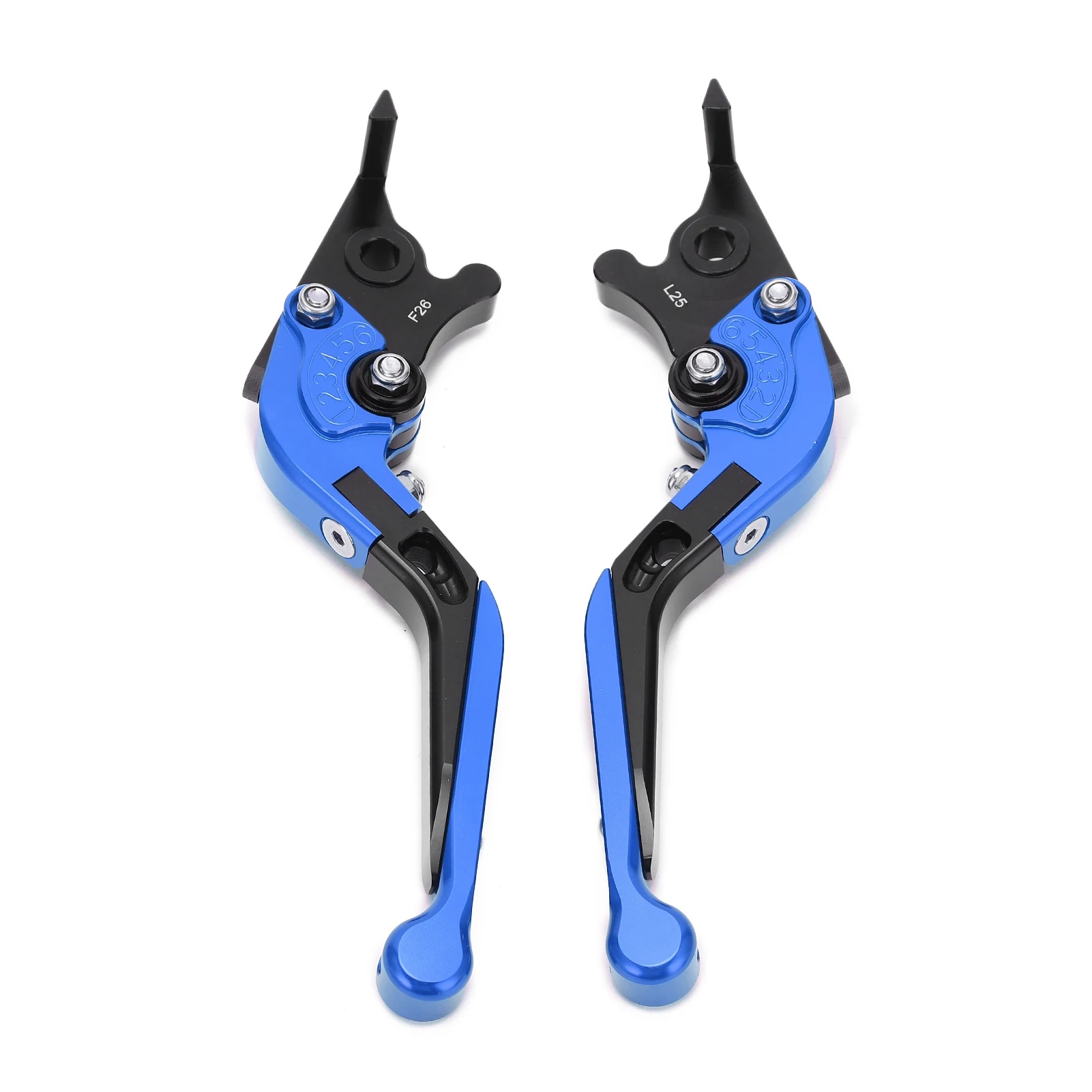 

2 Pcs Motorcycle Left Right Brake Levers Motorcycle Modification Accessories Pit Dirt Motocross Parts Replacement for YAMAHA