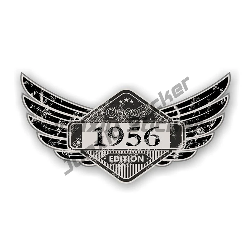 ملصق فينيل طراز عتيق ماركة صدئ باتينا ، ملصق مائي لخوذة السيارة ، الثلاجة ، النافذة ، المصد ، الكمبيوتر المحمول ، الجذع ، السنة 1970