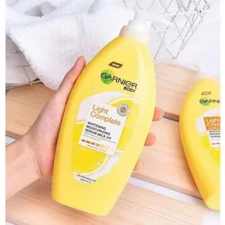 400m GARNIER Lemon Vitamin C Body Lotion Face Whitening Cream Repair Hydrating Moisturizer for Dry,Sensitive Skin Care l