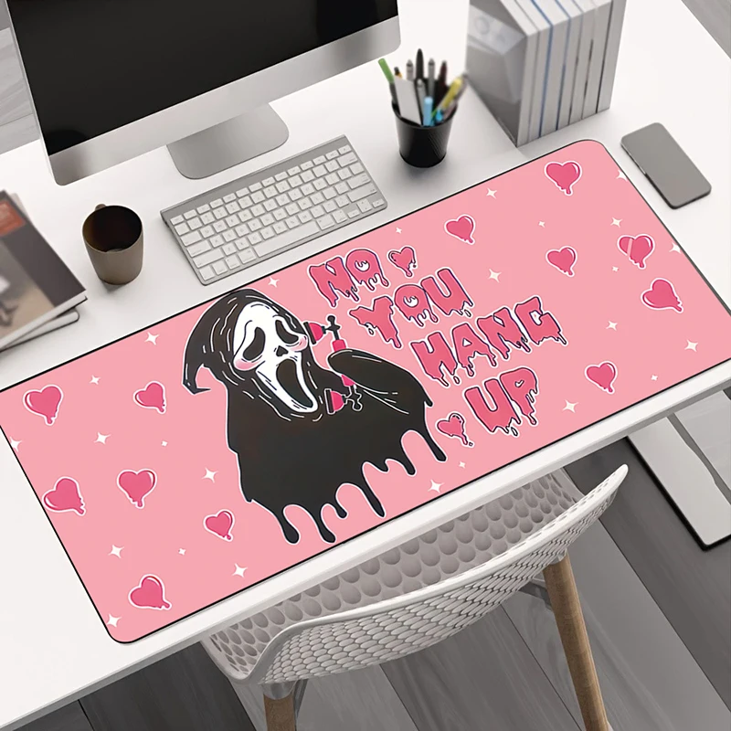 Halloween Pink Table Mat Gamer Mousemats Mouse Pad Office Desk Pad Large Mouse Mat Mousepad Keyboard Mat Mousepads For Computer